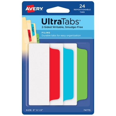 Avery Filing Ultra Tabs, 3